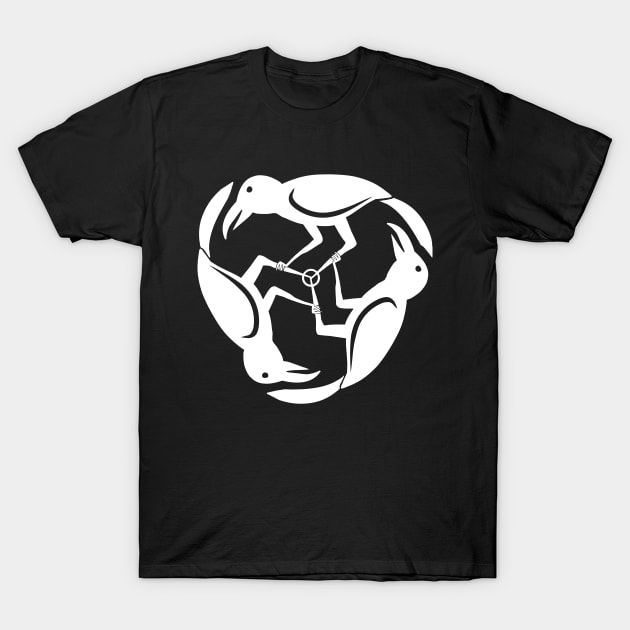 Raven Trifecta T-Shirt by ArtRight